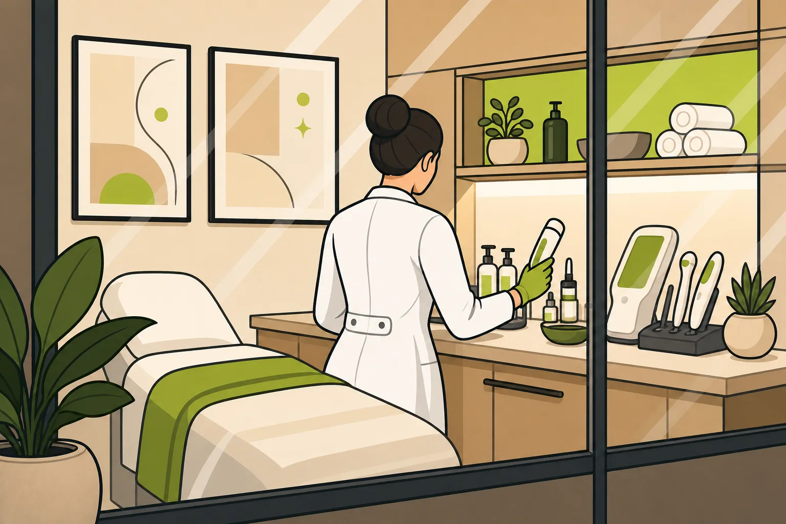 Illustration: Med Spa Social Media Marketing: Fill the Calendar