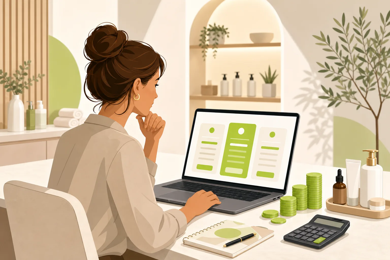 Illustration: How Much Does a Med Spa Website Cost?
