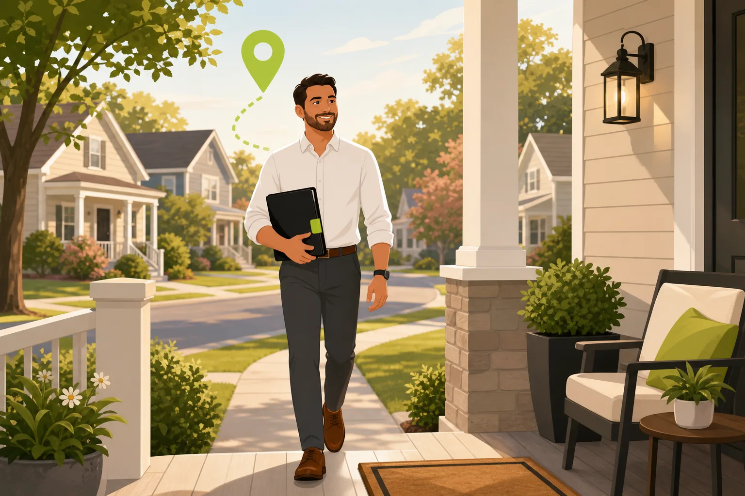 Illustration: How Mobile Notaries Win the 'Notary Near Me Now' Search