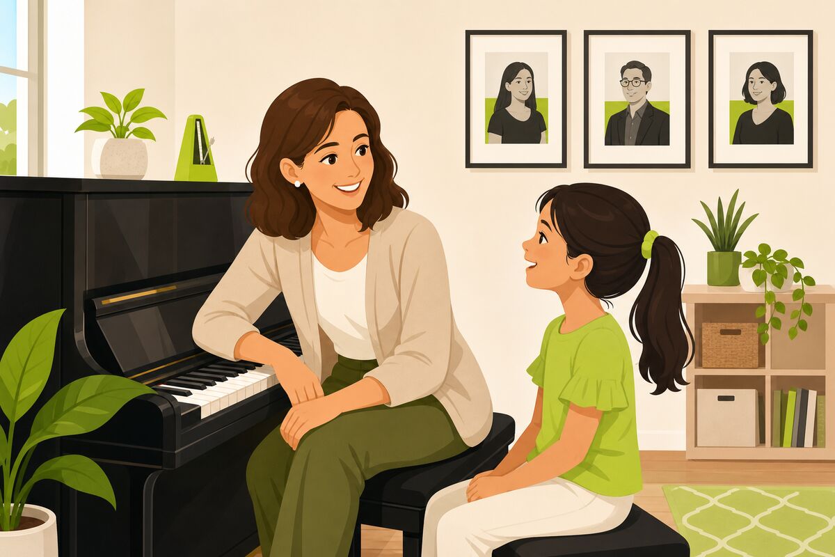 Music Schools website example