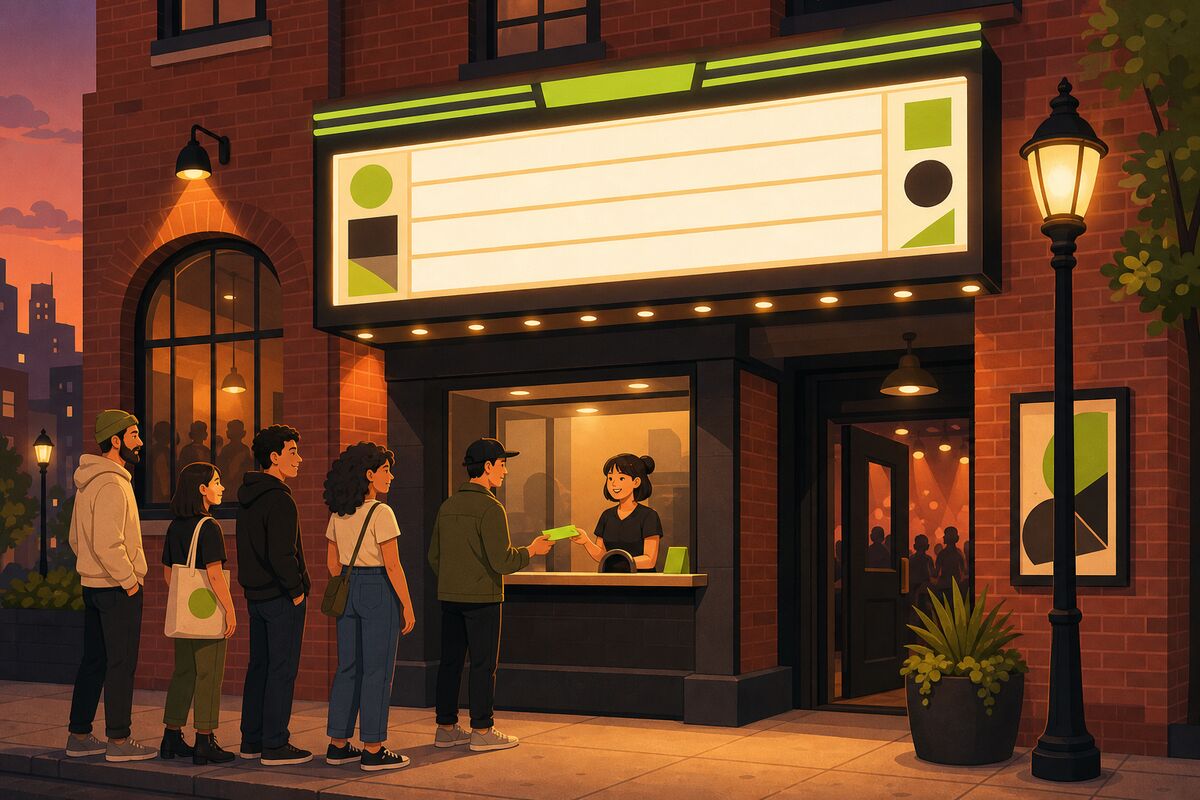 Music Venues website example