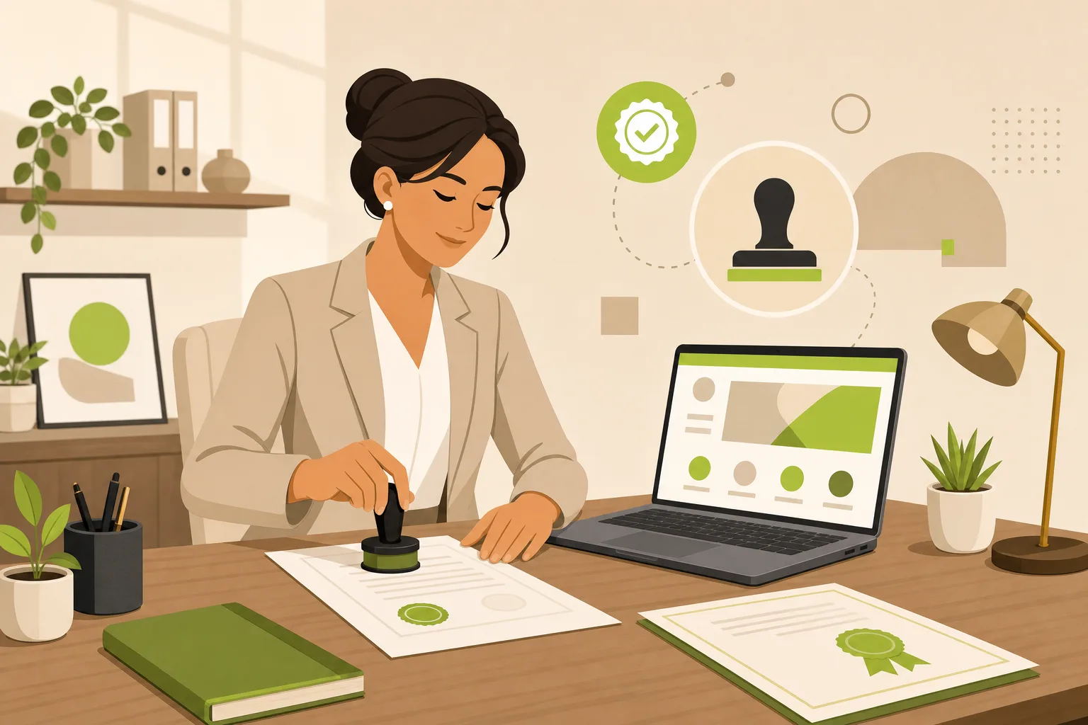 Illustration: Do Notaries Need a Website If They're on Snapdocs?