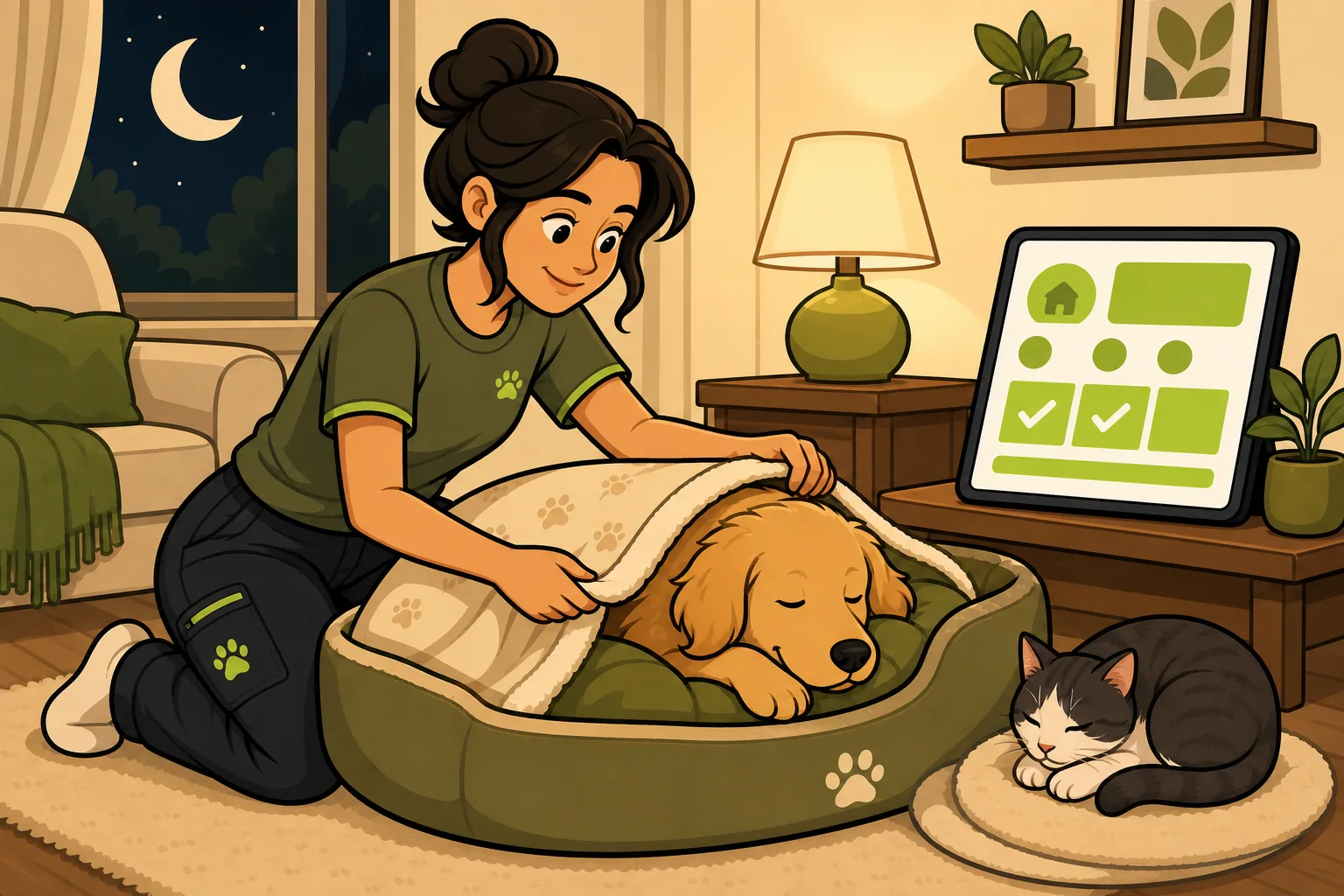 Illustration: Overnight Pet Sitting Rates in 2026: What the Price Difference Actually Means