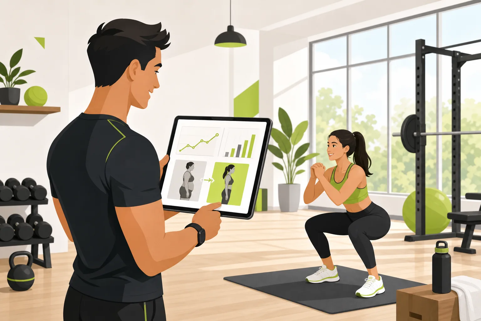 Illustration: What Your Personal Trainer Website Needs to Book Clients