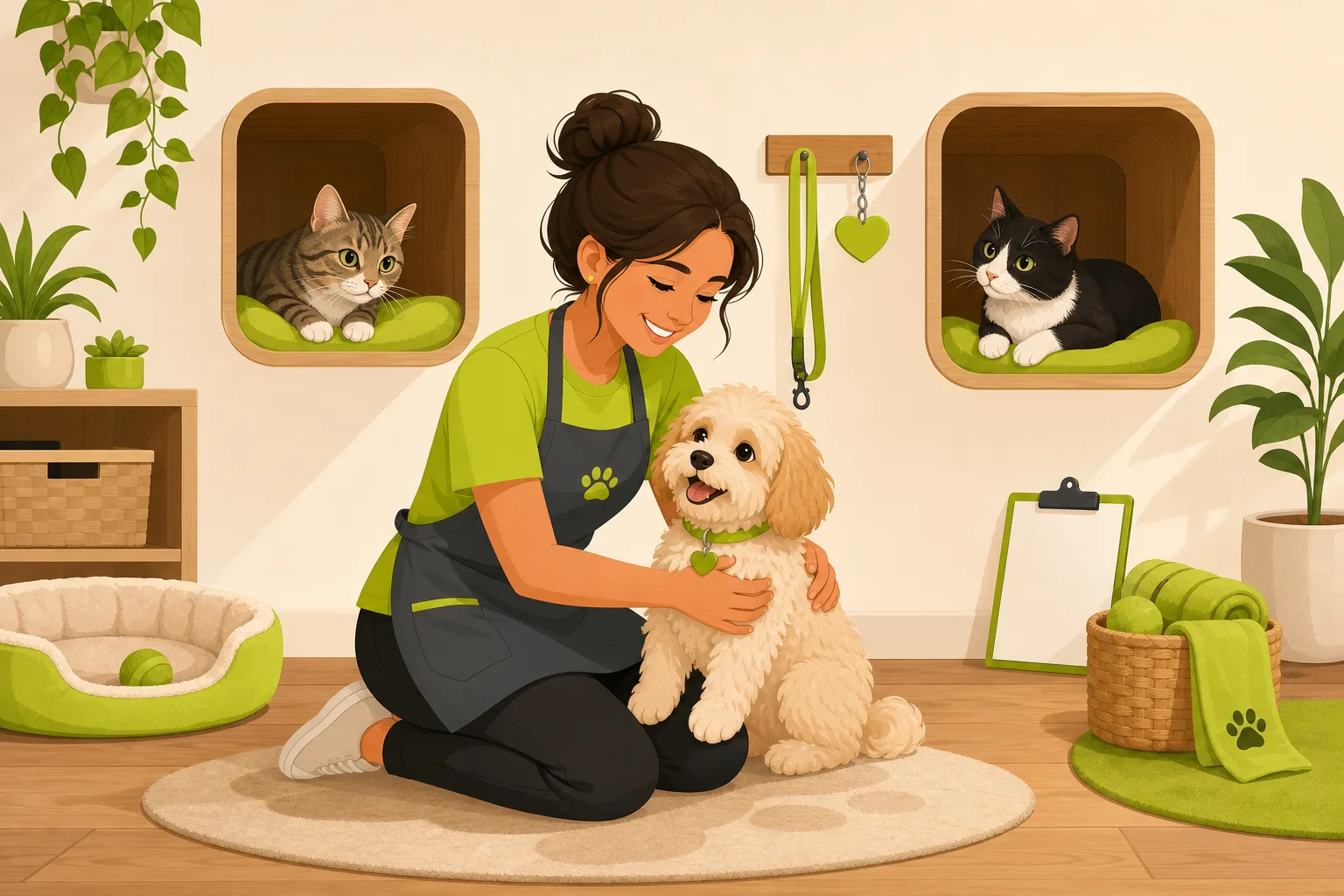 Illustration: Pet Boarding Website: What It Needs to Convert Nervous Pet Owners