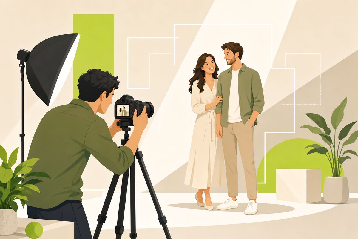 Photographers website example