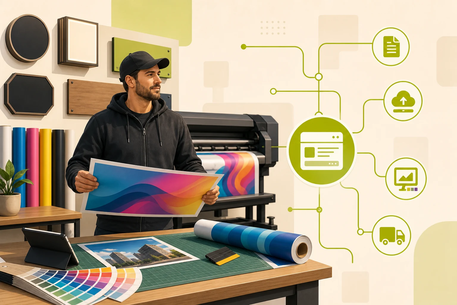 Illustration: Print Shop Website Checklist: 9 Things Local Buyers Actually Look For