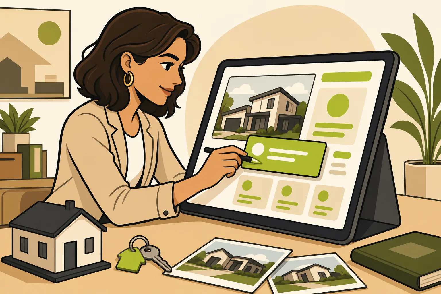 Illustration: Real Estate Agent Website Design: What You Actually Need (No IDX Required)