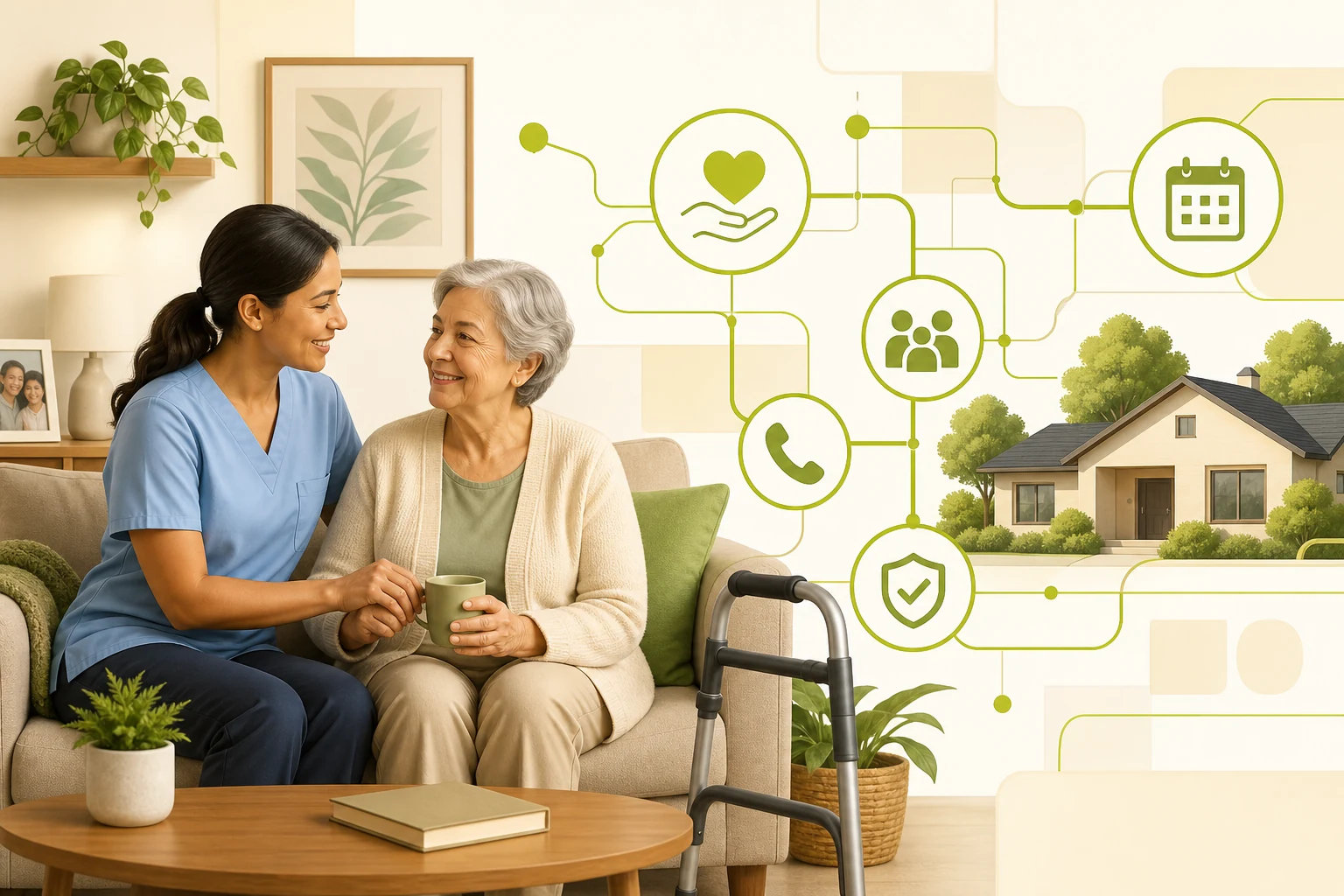Illustration: What Your Senior Home Care Website Needs to Convert Families
