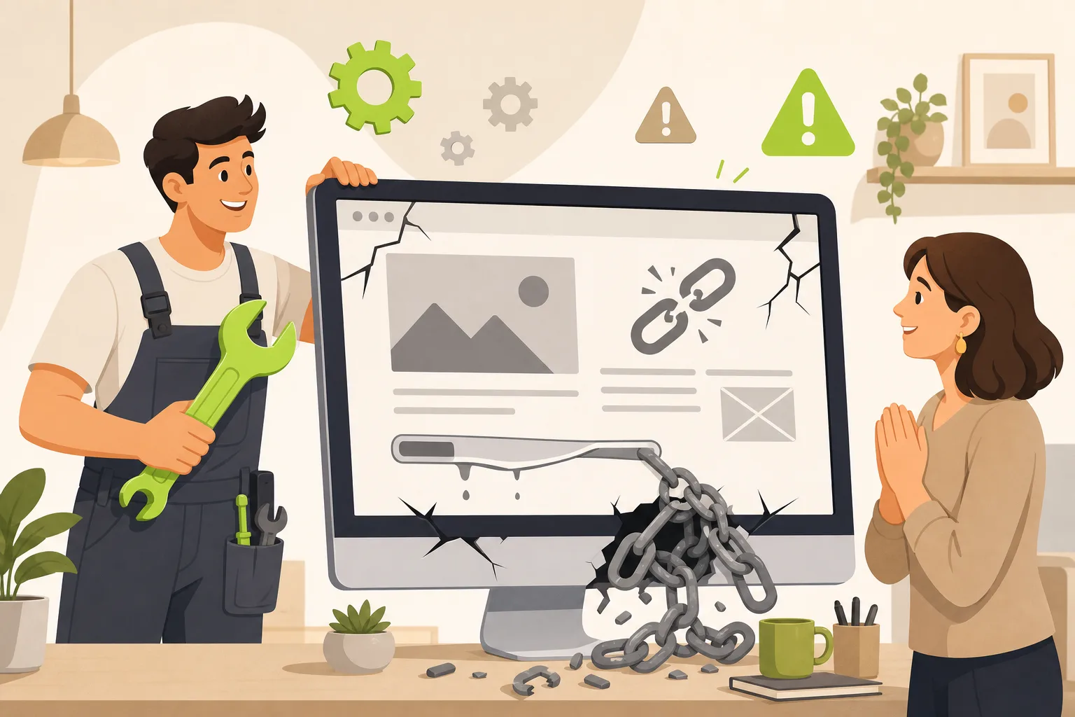 Illustration: Website Maintenance: Why Small Business Sites Rot (And the Cost)