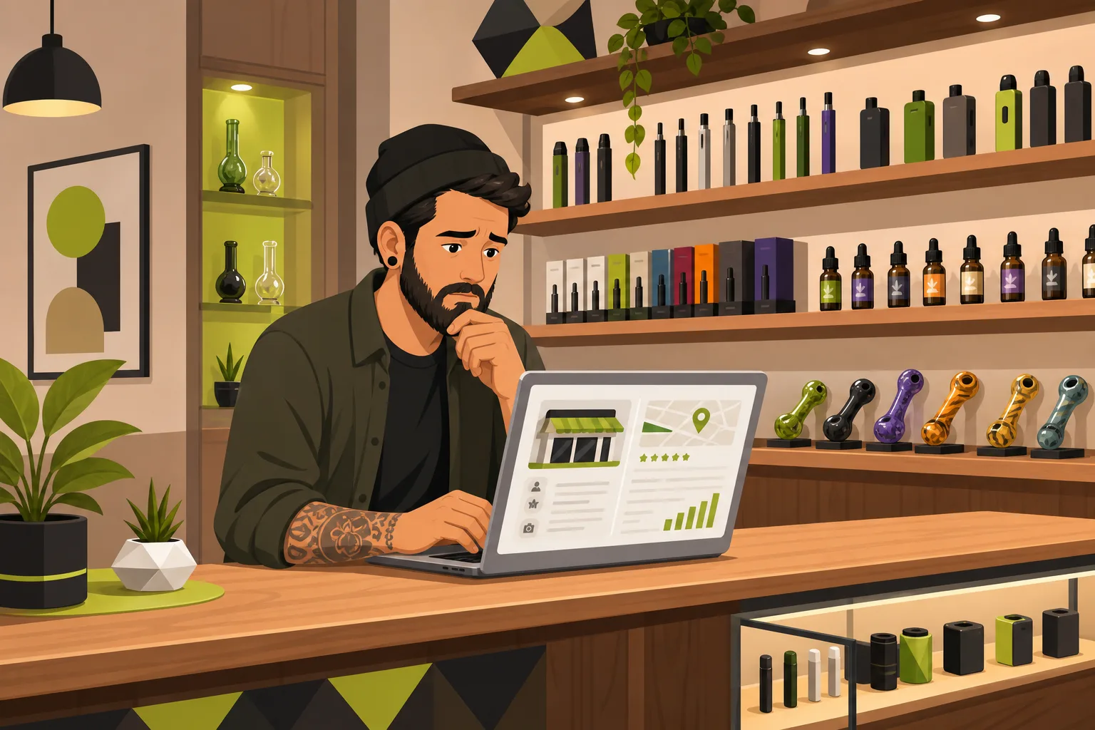 Illustration: Google Business Profile Smoke Shop Suspended: How to Fix It