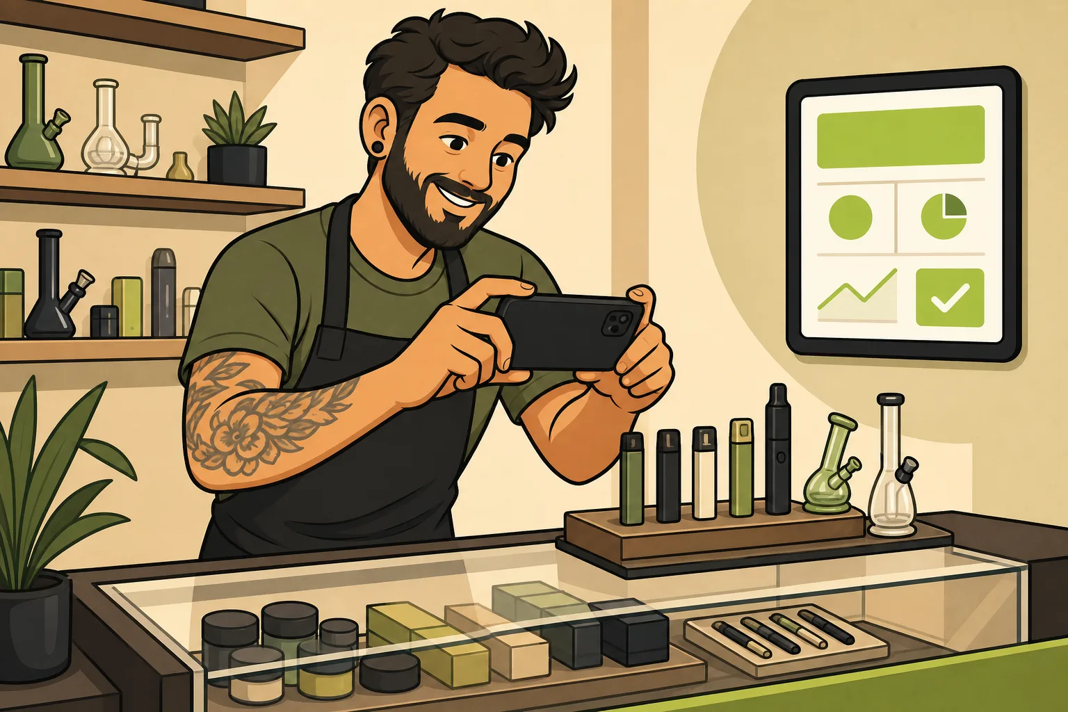 Illustration: Smoke Shop Marketing Without Paid Ads: What Actually Works