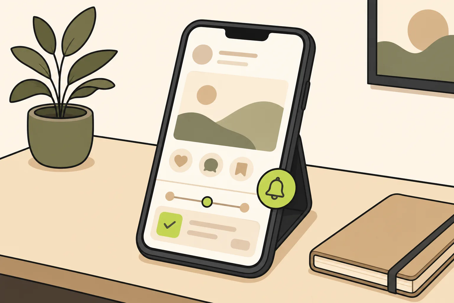 Illustration: Social Media for Therapists: Ethical, Consistent, Hands-Off