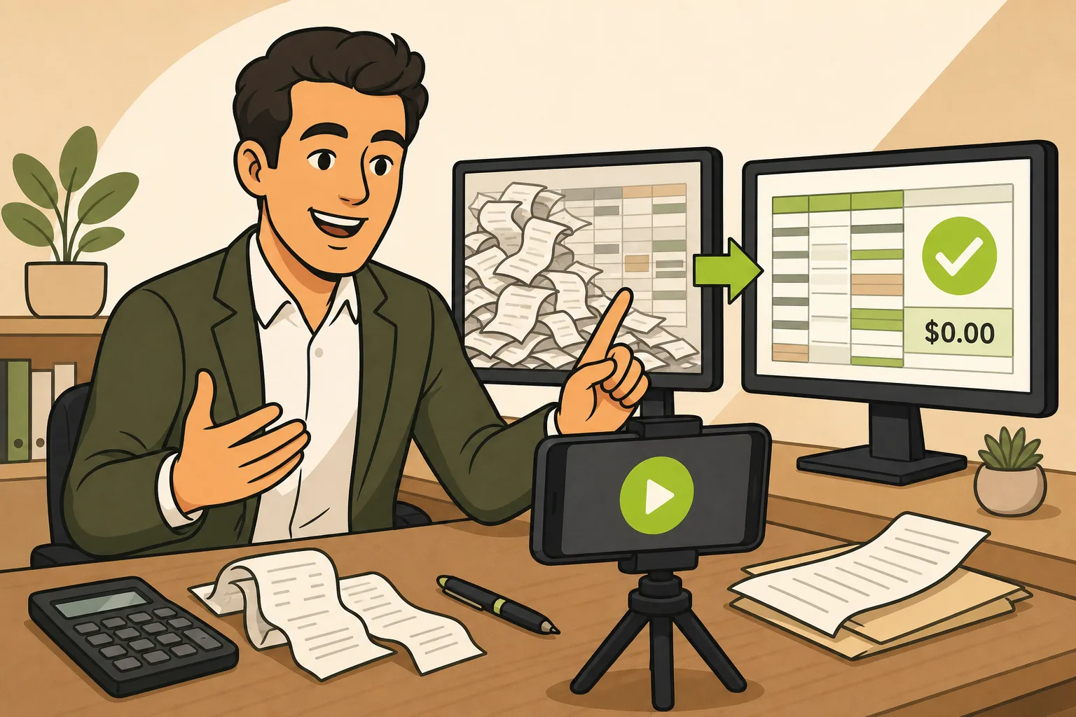 Illustration: Social Media Marketing for Accountants: What Actually Works