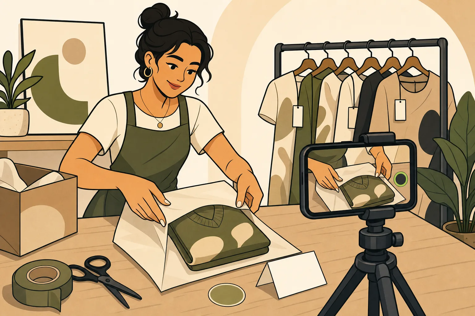 Illustration: Boutique Social Media Marketing: What Actually Works