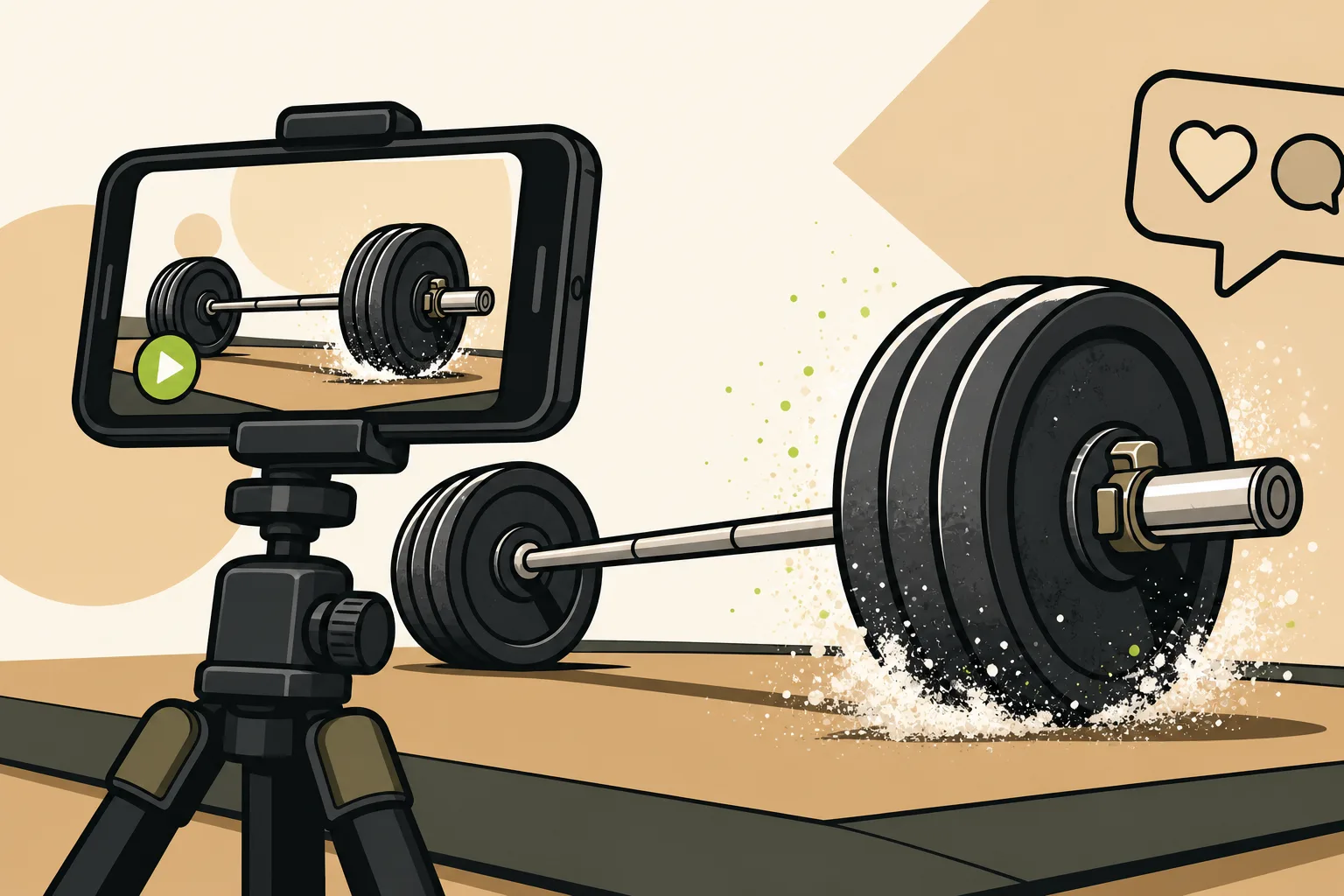 Illustration: Social Media Marketing for Gyms: What Actually Works