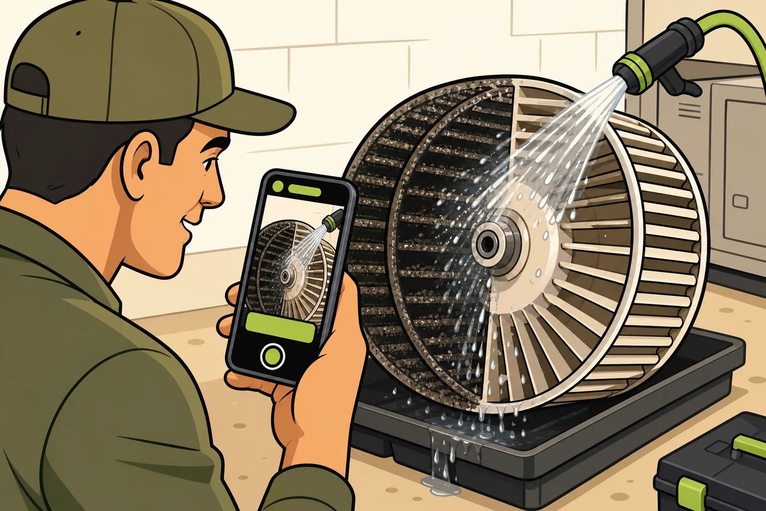 Illustration: Social Media Marketing for HVAC: What Actually Works