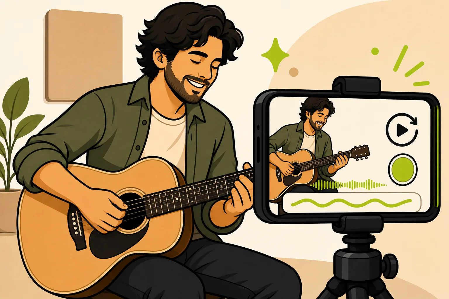 Illustration: Social Media Marketing for Musicians: What Actually Works in 2026