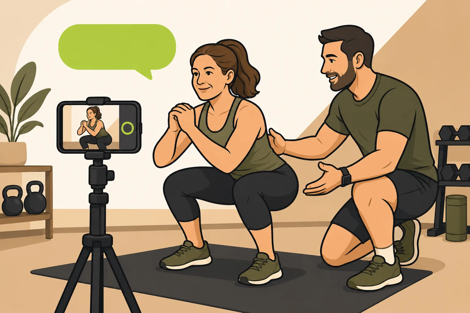 Illustration: Social Media Marketing for Personal Trainers: What Actually Works