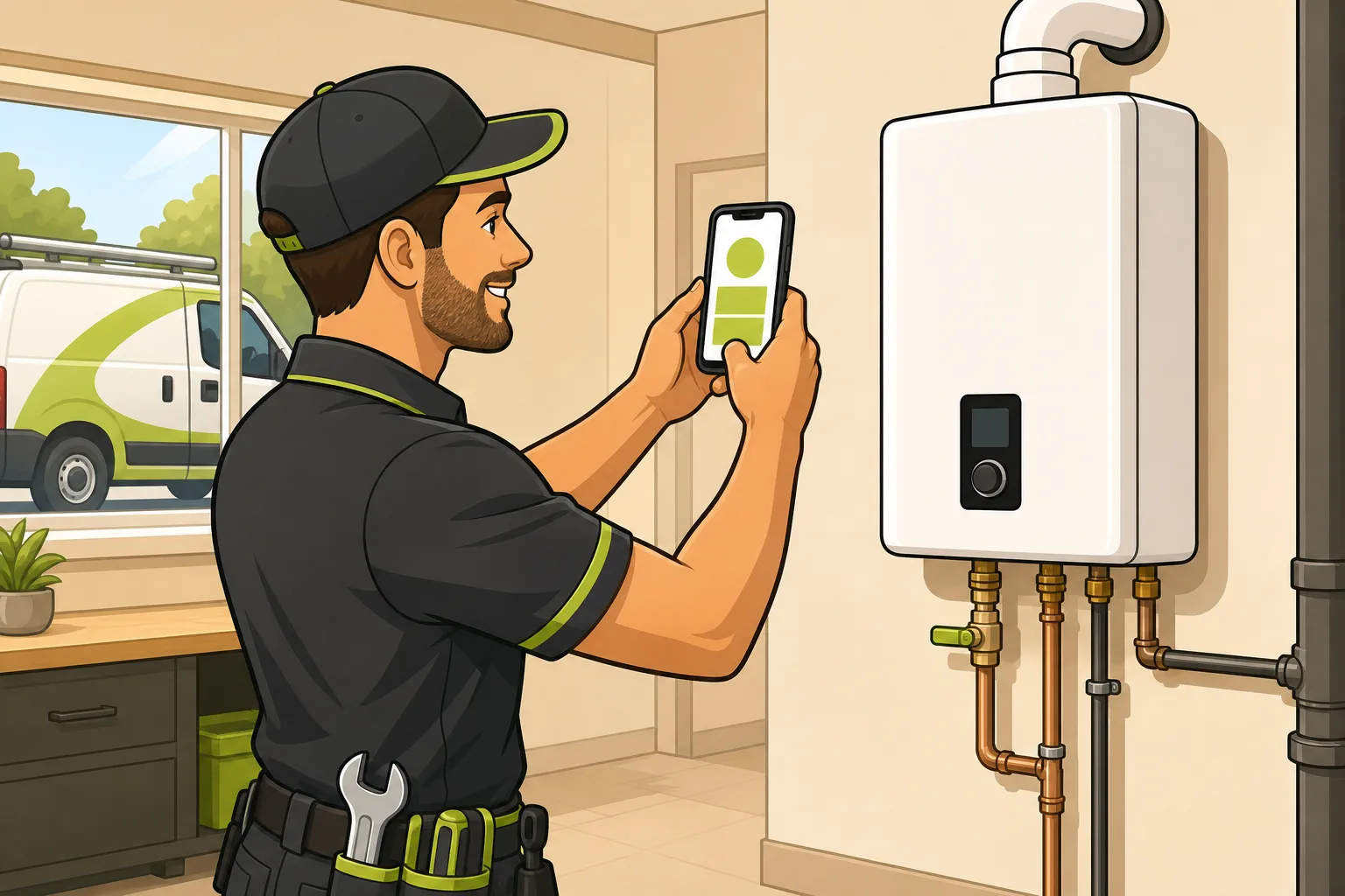 Illustration: Social Media Marketing for Plumbers: Turn Jobs Into Leads