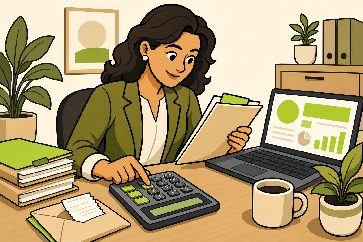 Illustration: Tax Preparer Website: The Checklist That Books Clients Before Tax Season