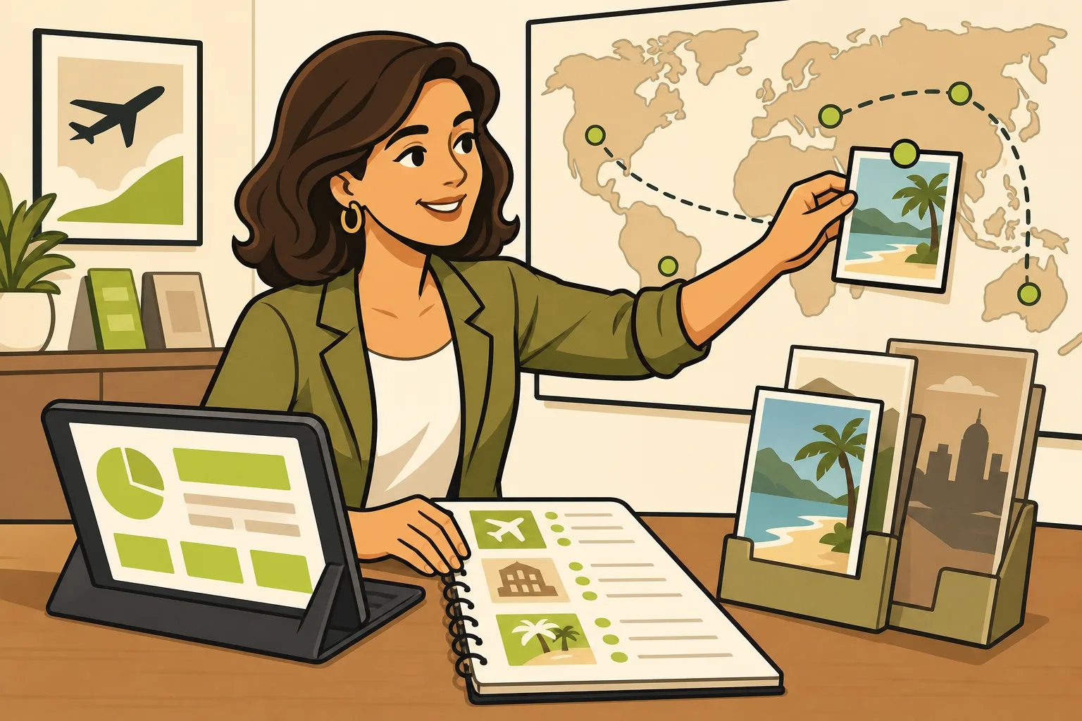 Illustration: Travel Agent Marketing: Why Your Website Does the Heavy Lifting