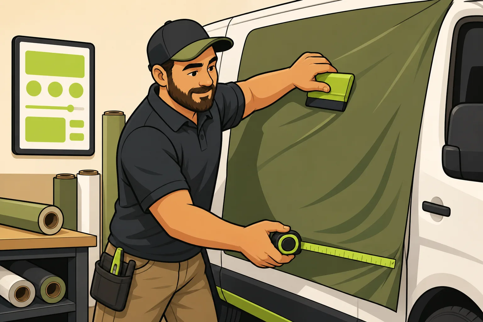 Illustration: How Much Does a Vehicle Wrap Cost? A Local Sign Shop's Honest Answer