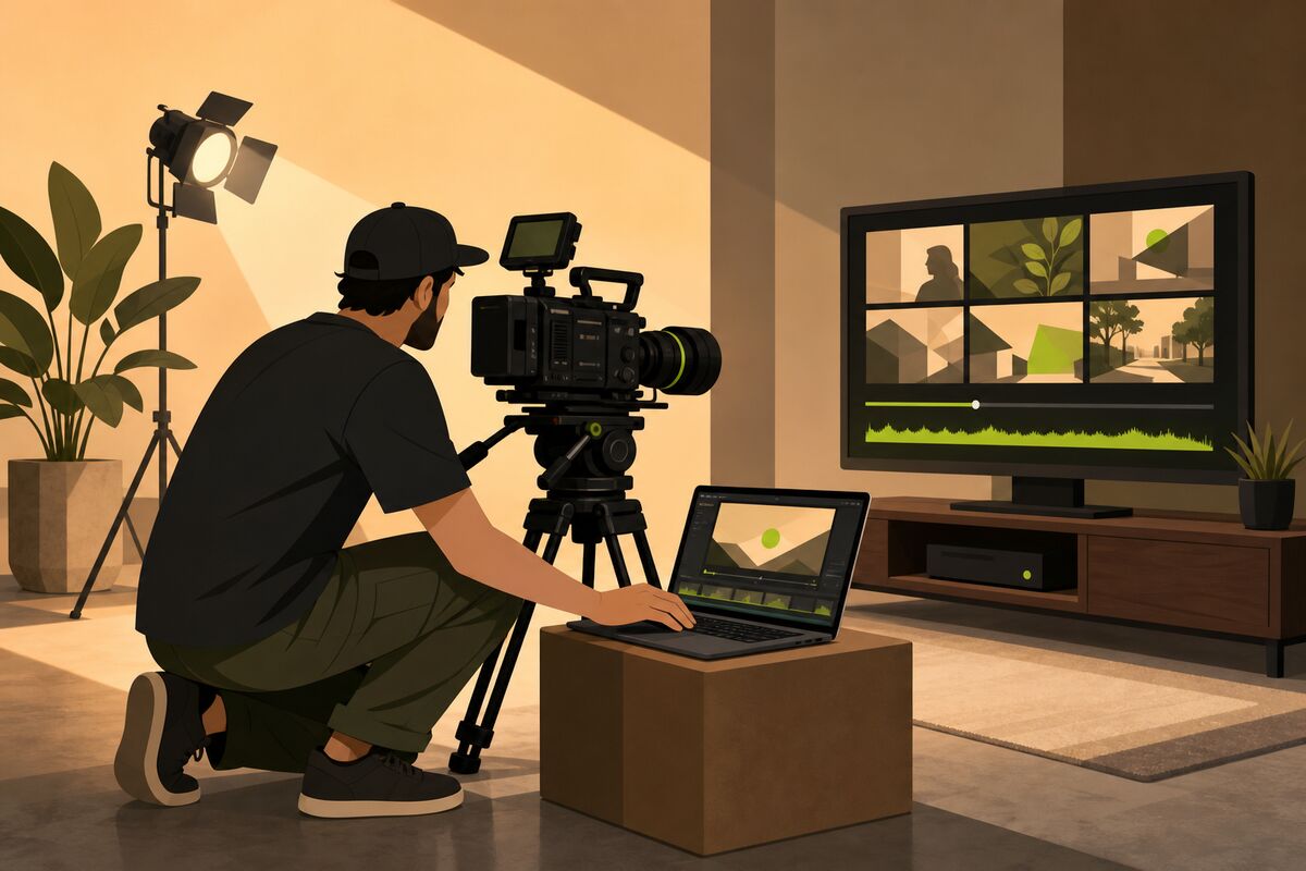Videographers website example