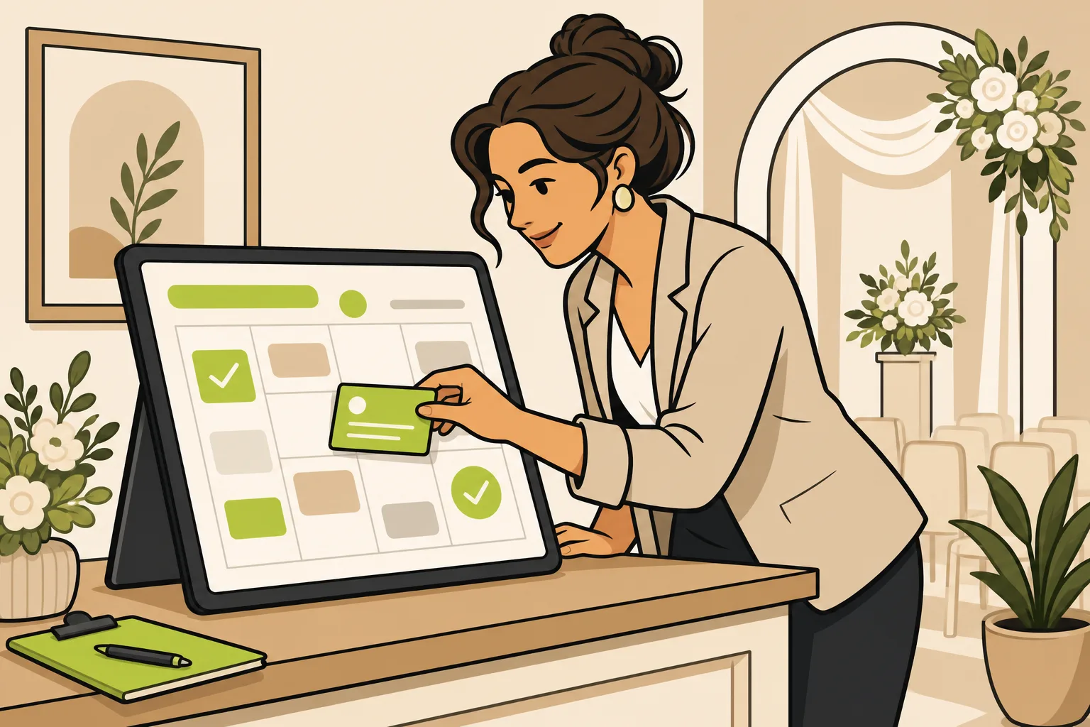 Illustration: Wedding Venue Marketing: How to Get Bookings Without Paying The Knot Forever