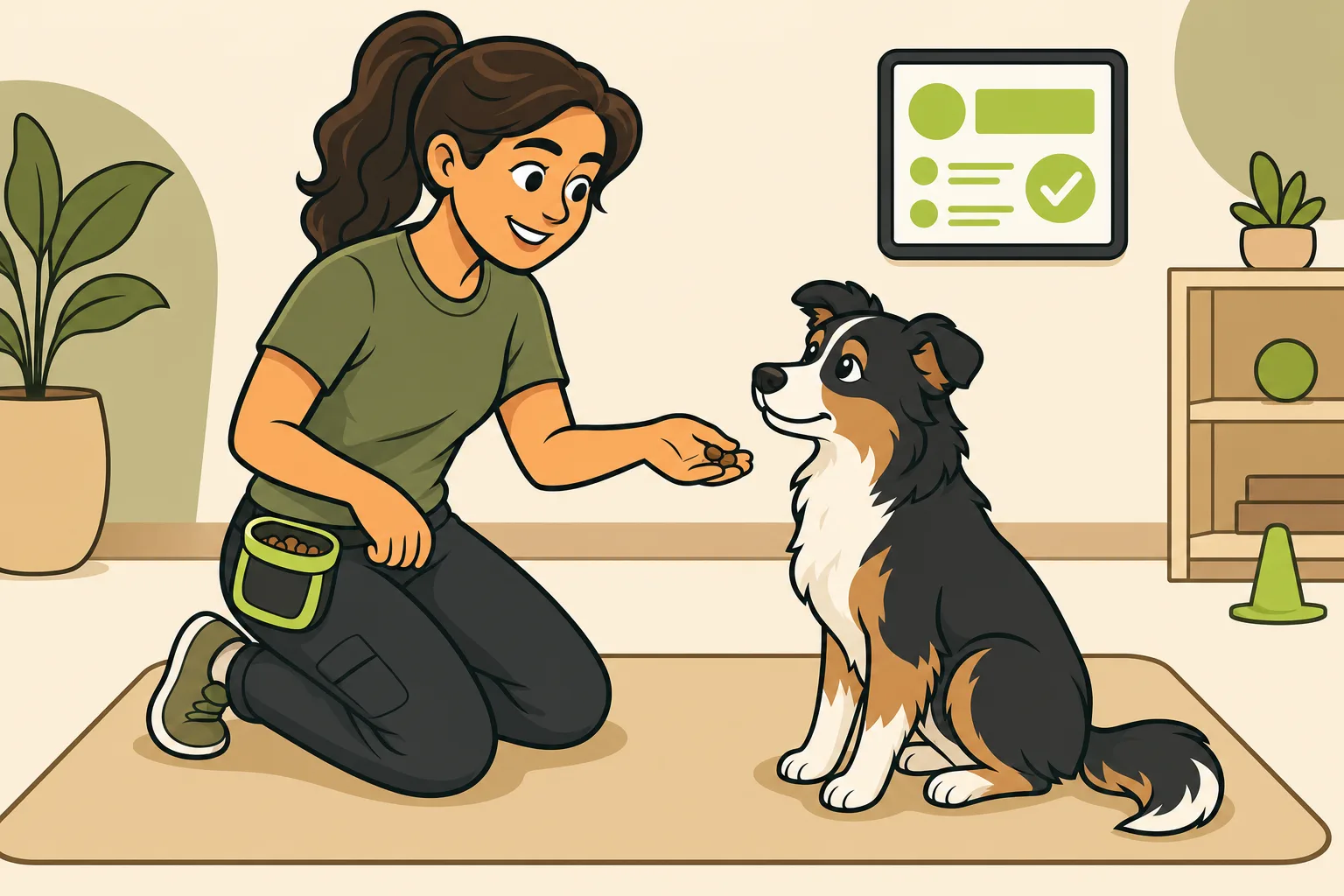 Illustration: What Is Force-Free Dog Training? A Trainer's Plain-English Explanation