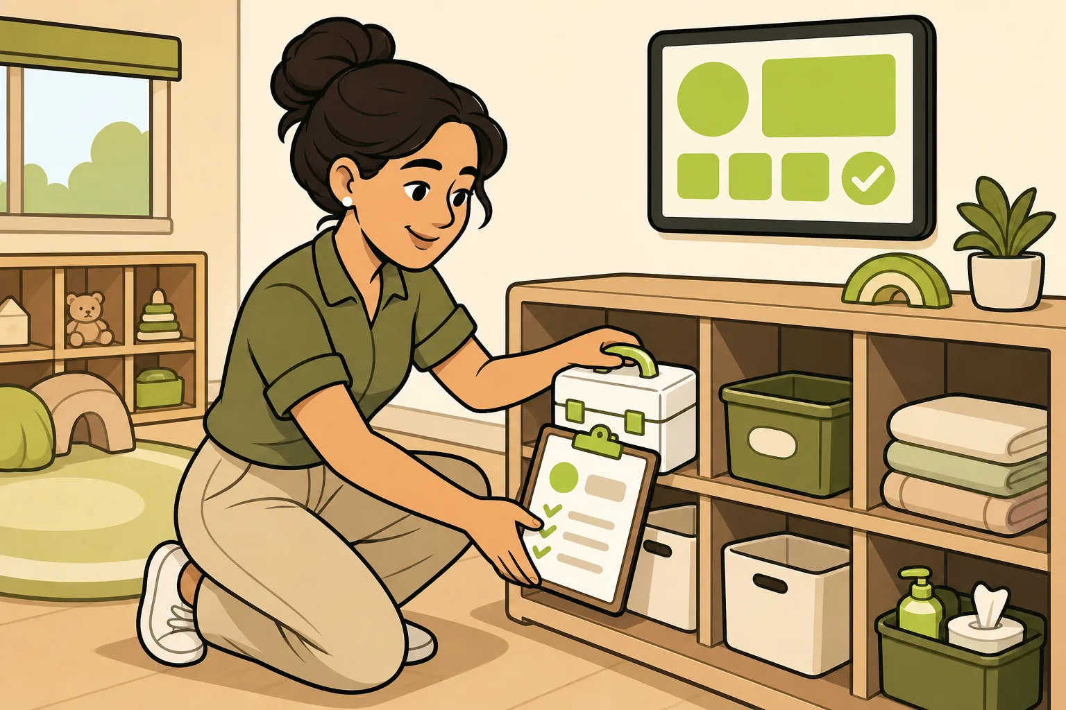 Illustration: Yoga Studio Marketing: Why Your Website Is the Strategy, Not Just a Brochure