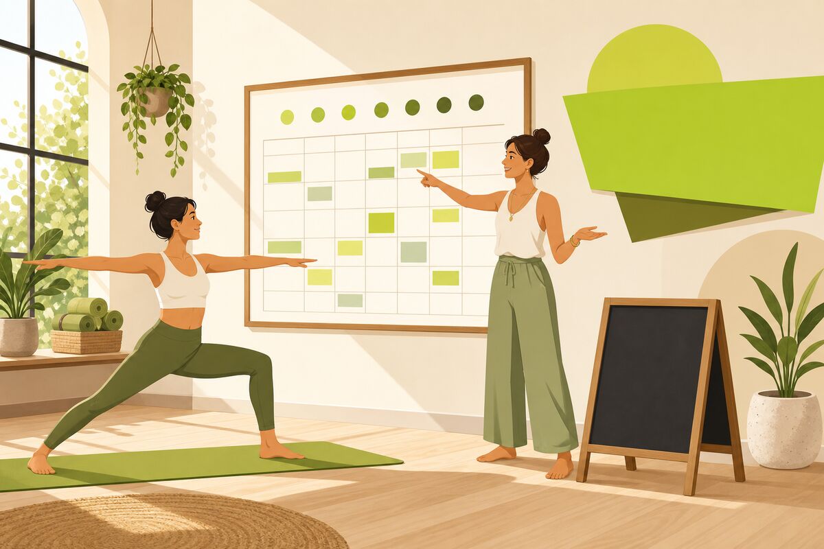Pilates Studio website example